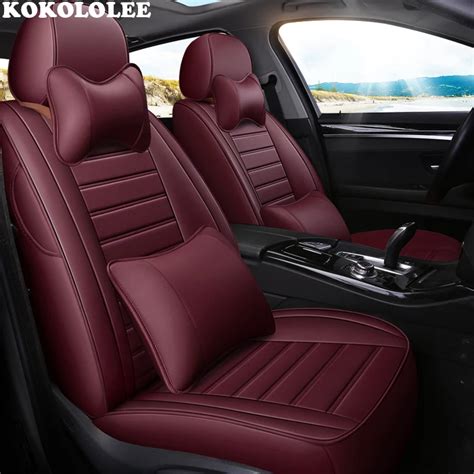 Aliexpress.com : Buy kokololee Auto Leather car seat cover For subaru ...