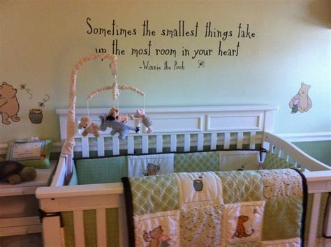 Classic Winnie the Pooh Nursery | Baby boy room nursery, Winnie the ...