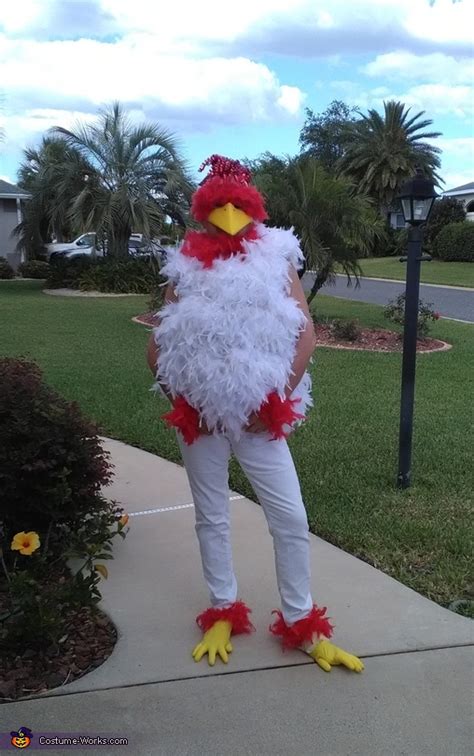 DIY Chicken Little Adult Costume