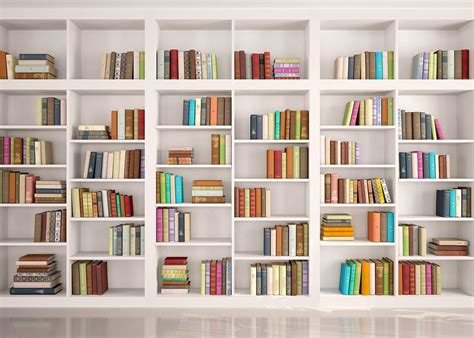 Buy LYWYGG 8x6FT Bookshelf Backdrop Bookcase Backdrops Library Backdrop Office Backdrop for ...