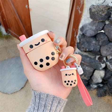 Boba Bubble Milk Tea Apple Airpods Case for Airpod 1/2/Pro and | Etsy