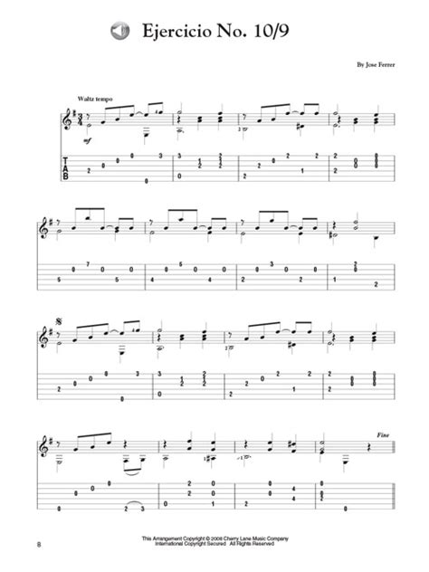 30 Easy Spanish Guitar Solos Sheet Music (SKU: 02501147) - Stanton's ...