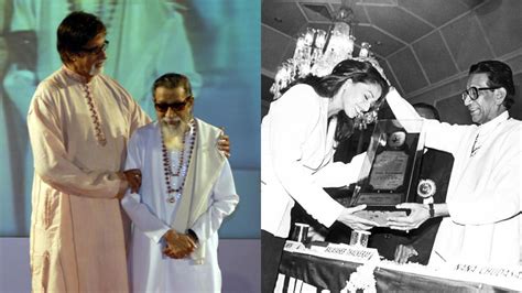 IN PHOTOS: Rare pictures of Bal Thackeray with Indian film celebrities