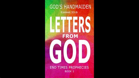 LETTERS FROM GOD Book Trailer - YouTube