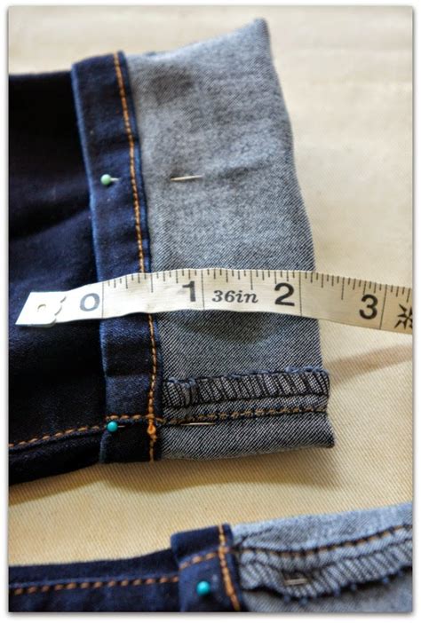 How to Hem Jeans and Keep the Original Hem-EASY tutorial {Fun Friday} - 365 Days of Slow Cooking ...