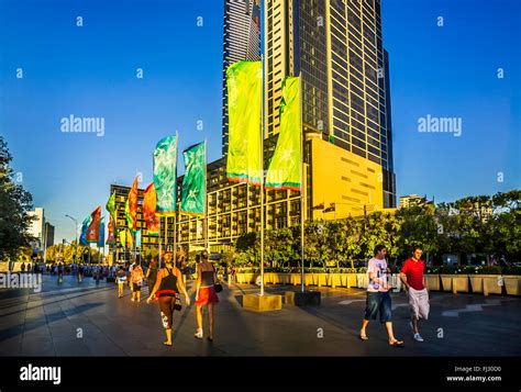 Crowds of people Melbourne Australia Stock Photo - Alamy