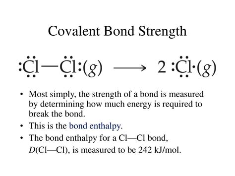 PPT - Covalent Bond Strength PowerPoint Presentation, free download - ID:3528130