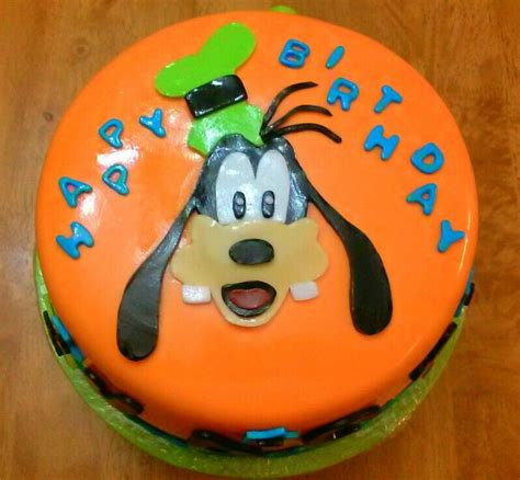 Goofy cake 2014 3rd Birthday Parties, 2nd Birthday, Birthday Ideas ...