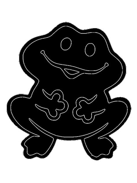 Frog stencils - Free stencils and template cutout printable