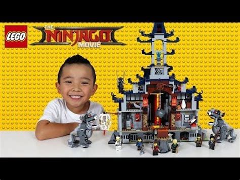 LEGO NINJAGO Temple Of The Ultimate Weapon Set Unboxing Fun With Ckn Toys - YouTube | Lego ...