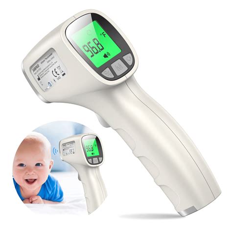 JUMPER FR202 Baby Forehead Thermometer Clinical Tested Digital Infrared Thermometer Accurate ...