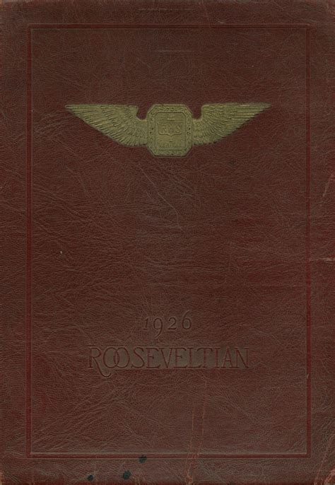 1926 yearbook from Roosevelt High School from Dayton, Ohio