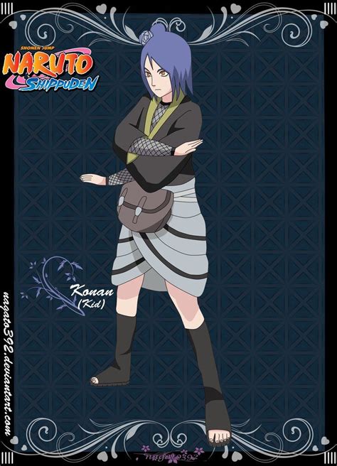 Konan -kid- by nagato392 | Konan, Naruto shippuden anime, Naruto shippudden