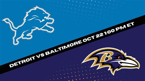 Detroit Lions vs Baltimore Ravens Prediction and Picks - NFL Picks Week ...