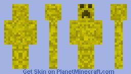 Creeper Face Minecraft Skin
