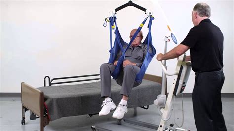 Patient Lift 6 Point Spreader Bar Sling Instructions and Transfer ...