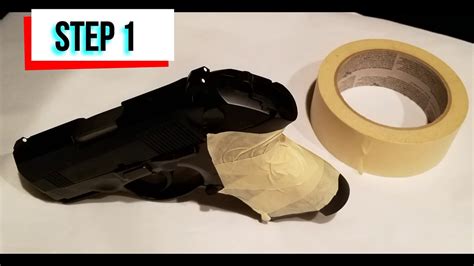 How to Install Grip Tape on a Handgun - YouTube