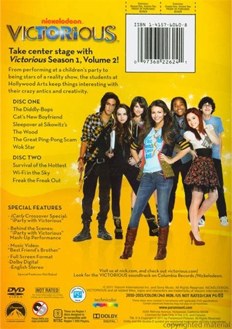 Victorious: Season One - Volume Two (DVD 2011) | DVD Empire