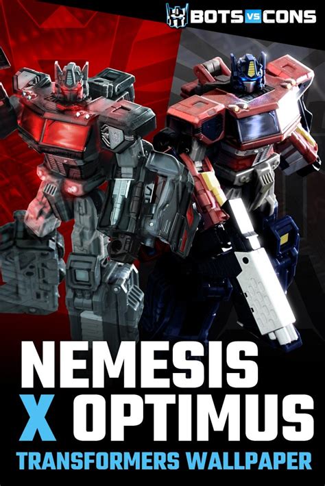 Nemesis Prime X Optimus Prime – Transformers G1 Wallpaper