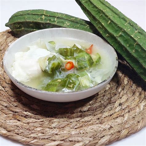 Luffa Soup (Sup Petola) from @wondernonieskitchen - ResepMamiku.com