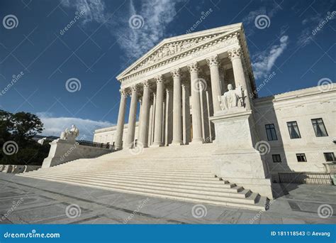 Supreme Court of the United States Washington DC USA Stock Image ...