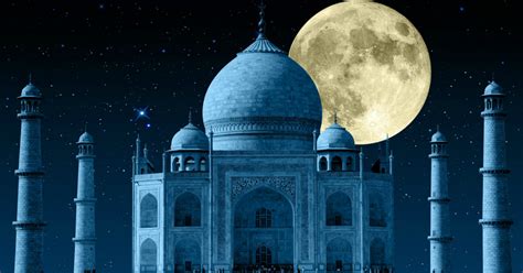 Taj Mahal Wallpaper At Night