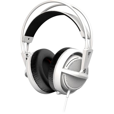 SteelSeries Siberia 200 Gaming Headset (White) 51132 B&H Photo