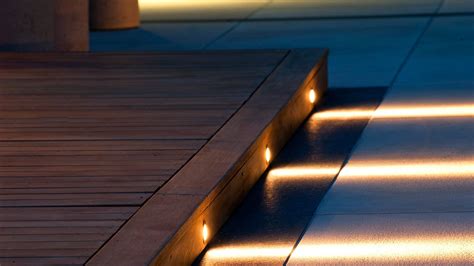 Cotswolds | Deck step lights, Deck lighting, Strip lighting