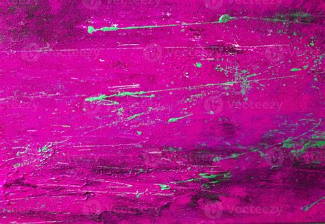 Luxury abstract art painting background ultraviolet pink and green. Abstract art background. Oil ...