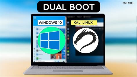 Dual Boot WINDOWS 10 and KALI LINUX Easily STEP BY STEP GUIDE - YouTube