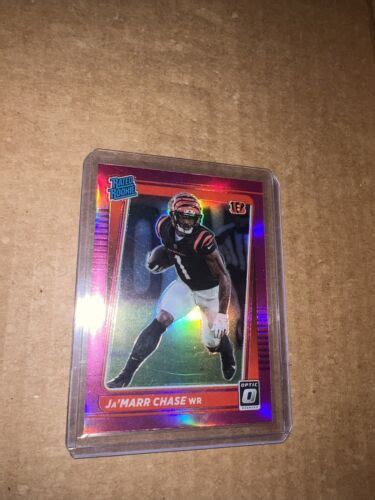 JAMAR CHASE ROOKIE PINK OPTIC HOLO | eBay