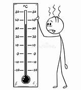 Blank Weather Thermometer sketch template