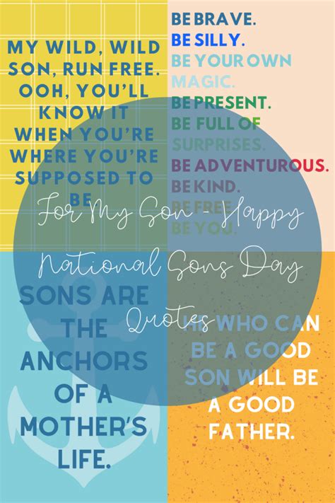 For My Son - Happy National Sons Day Quotes - darling quote | Happy national son's day quotes ...