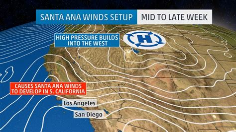 Santa Ana Winds Bring High Fire Danger and Hot Temperatures to Southern ...