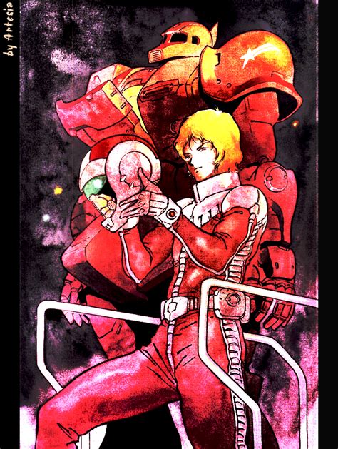 The Red Comet - Char Aznable Fan Art (37962752) - Fanpop