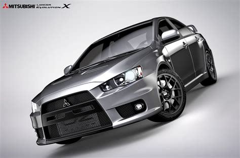 Mitsubishi Lancer Evo X on Behance