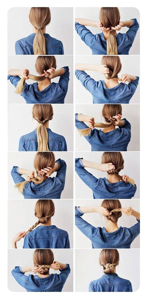 87 Easy Low Bun hairstyles and their step by step instructions | Low bun hairstyles, Easy low ...