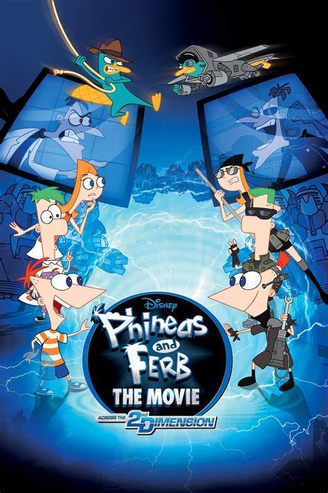 Phineas and Ferb: The Movie: Across the 2nd Dimension (2011) - Posters ...