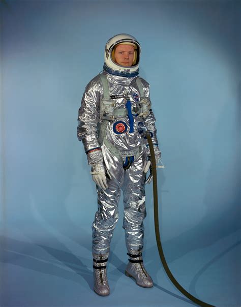 Neil_Armstrong_in_Gemini_G-2C_training_suit.jpg (4091×5214) | Space suit, Neil armstrong, Space nasa