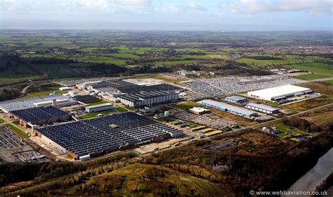 Vauxhall plant Ellesmere Port aerial photograph | aerial photographs of Great Britain by ...