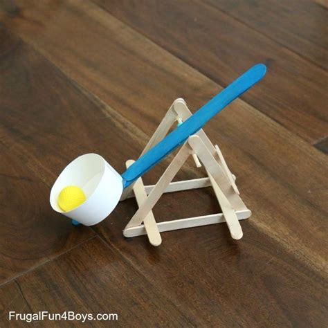 Mini catapult projects for kids – Artofit