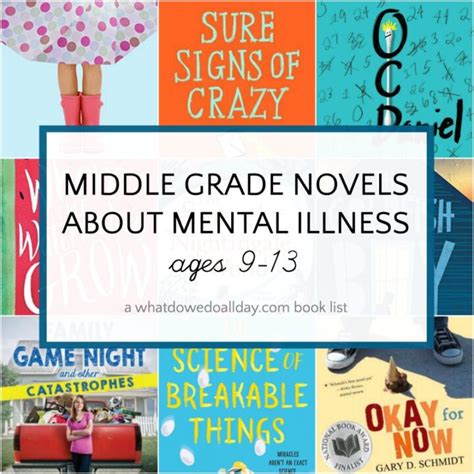 Children's Books for 9-13 Year Olds that Address Mental Illness