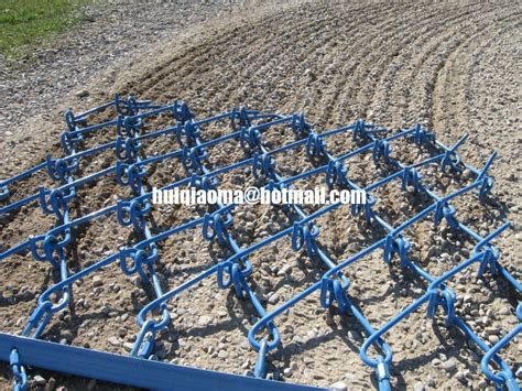 Drag Harrow GH6 6ft Wide,GH8 8ft Wide,Pasture Chain Harrow with 1/4" Tines