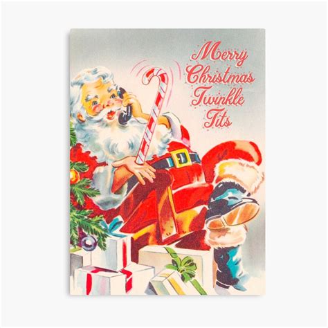 Funny Vintage Christmas Cards – Toru and Midori