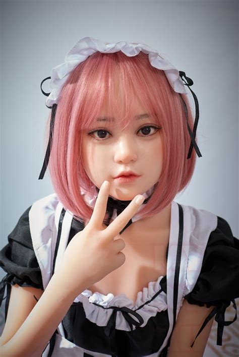 MYLOLIWAIFU-138cm Tpe 21kg Flat Chest Doll Silicone Head Mei – Dollter