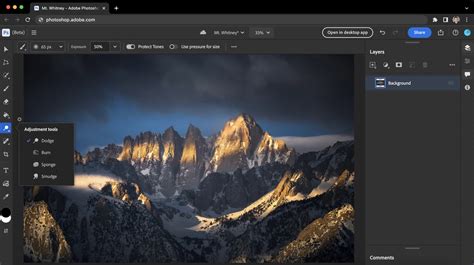 Adobe is testing a free version of Photoshop that runs on your web browser | TechSpot