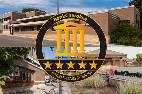 BauerFinancial 5-Star Rating - BankCherokee