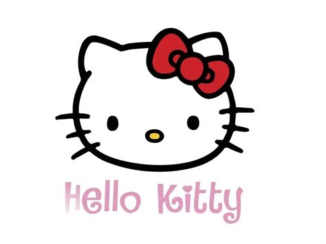 Hello Kitty Vector PNG vector in SVG, PDF, AI, CDR format