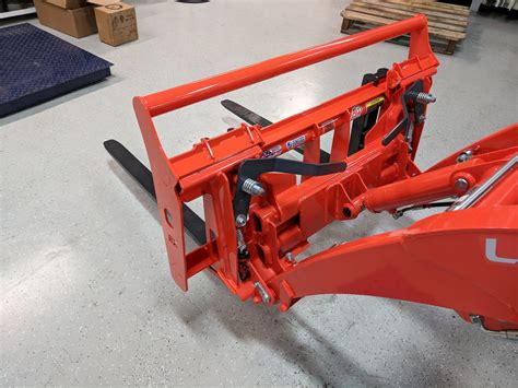 Kubota BX 36" Quick attach pallet forks attachments - BxAttachments.com