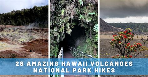 28 Amazing Hawaii Volcanoes National Park Hikes & Visiting Guide - Trailing Away